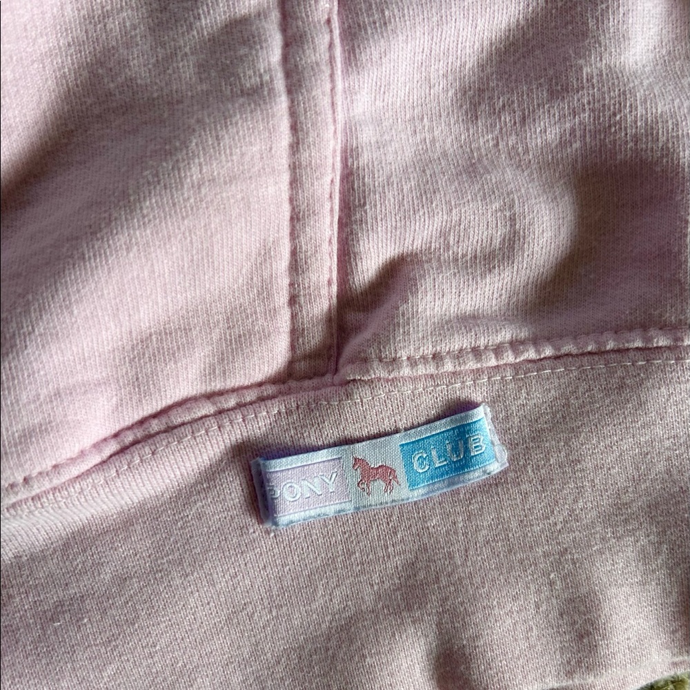 Pink Pony Club Pink XL Sweatshirt Hoodie - Picture 4 of 5